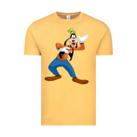 Vintage Mustard goofy Vintage Tee - linhVisuals