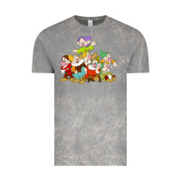 Cloud Rock grumpy dopey dwarf Vintage Tee - linhVisuals