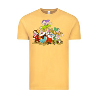 Vintage Mustard grumpy dopey dwarf Vintage Tee - linhVisuals