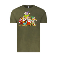 Vintage Olive grumpy dopey dwarf Vintage Tee - linhVisuals