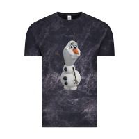 Cloud Black olaf Vintage Tee - linhVisuals