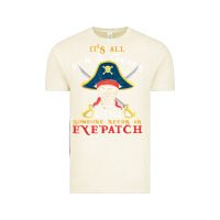 Vintage Arctic it's all fun & games until someone needs an eyepatch pirate t shirt Vintage Tee - linhVisuals