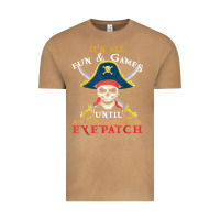 Vintage Camel it's all fun & games until someone needs an eyepatch pirate t shirt Vintage Tee - linhVisuals