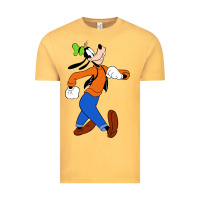 Vintage Mustard goofy Vintage Tee - linhVisuals