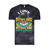 Cloud Black bowling shirt funny dog lover quote bowler gift t shirt Vintage Tee - linhVisuals