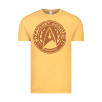 Vintage Mustard star fleet academy dropout stars trekie trek geek Vintage Tee - linhVisuals