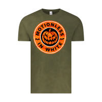 Vintage Olive motionless in white hellowen Vintage Tee - linhVisuals