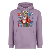 Lavender ho ho ho im loaded Heavyweight Hoodie - CowhideDigitalArt