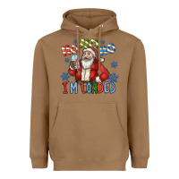 Toasted Coconut ho ho ho im loaded Heavyweight Hoodie - CowhideDigitalArt