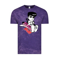 Cloud Purple josuke very bizarre Vintage Tee - linhVisuals