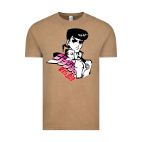 Vintage Coffee josuke very bizarre Vintage Tee - linhVisuals