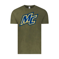 Vintage Olive merrimack warriors Vintage Tee - linhVisuals