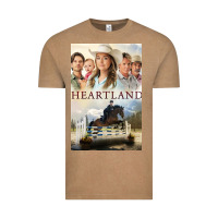 Vintage Coffee heartland for men and women Vintage Tee - linhVisuals
