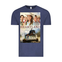 Vintage Denim heartland for men and women Vintage Tee - linhVisuals