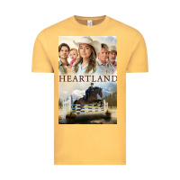 Vintage Mustard heartland for men and women Vintage Tee - linhVisuals