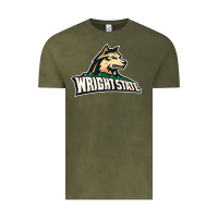 Vintage Olive wright state Vintage Tee - linhVisuals