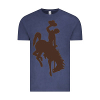 Vintage Denim wyoming athletics Vintage Tee - linhVisuals