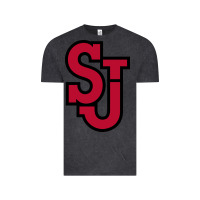 Vintage Black st. john's red Vintage Tee - linhVisuals