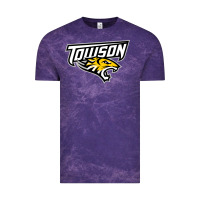 Cloud Purple towson tigers Vintage Tee - linhVisuals