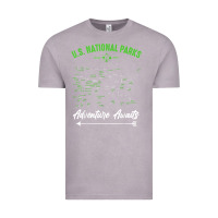 Vintage Zinc national parks adventure lover camping hiking camper fan t shirt Vintage Tee - linhVisuals