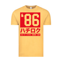 Vintage Mustard 86 drift hachi roku japan red edition pullover hoodie Vintage Tee - linhVisuals