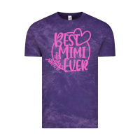 Cloud Purple best mimi ever Vintage Tee - linhVisuals