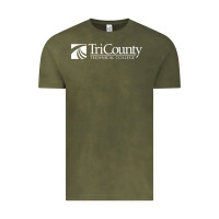 Vintage Olive tri county technical center Vintage Tee - linhVisuals