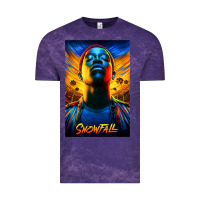 Cloud Purple snowfall fx tv show Vintage Tee - linhVisuals