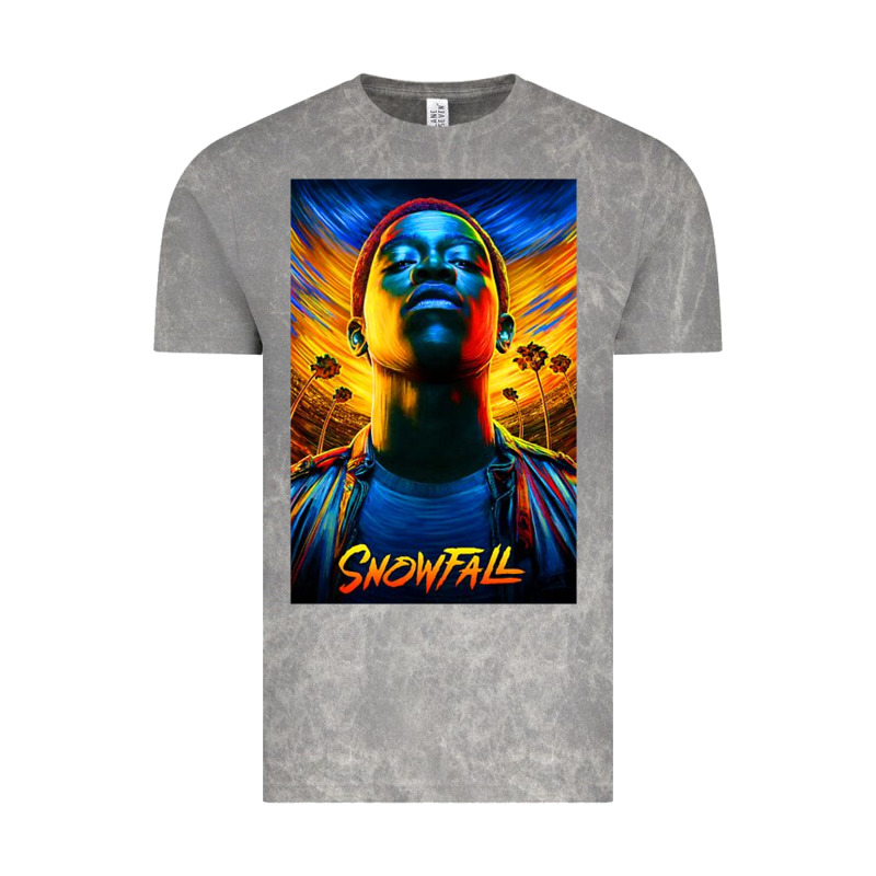 Snowfall Fx Tv Show Vintage Tee by linhVisuals | Teevron