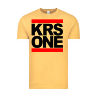 Vintage Mustard hip hop krs one Vintage Tee - linhVisuals
