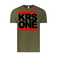 Vintage Olive hip hop krs one Vintage Tee - linhVisuals