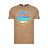 Vintage Coffee delaware seashore state park t  shirt delaware seashore state park, de Vintage Tee - linhVisuals