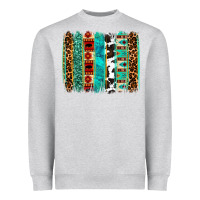 Western Brushstroke Heavyweight Sweatshirt | Teevron