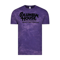 Cloud Purple columbia house record & tape club Vintage Tee - linhVisuals