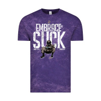 Cloud Purple EMBRACE THE SUCK VINTAGE Vintage Tee - linhVisuals