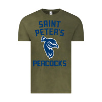 Vintage Olive #st peters peacocks Vintage Tee - linhVisuals