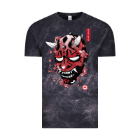 Cloud Black darth oni Vintage Tee - linhVisuals