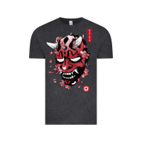 Vintage Black darth oni Vintage Tee - linhVisuals