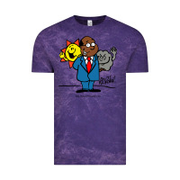 Cloud Purple al roker Vintage Tee - linhVisuals