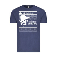 Vintage Denim alan jackson ugly christmas [tb] Vintage Tee - linhVisuals