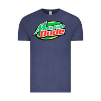 Vintage Denim #mountain dude Vintage Tee - linhVisuals