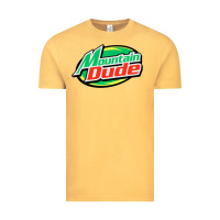 Vintage Mustard #mountain dude Vintage Tee - linhVisuals