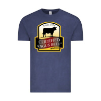 Vintage Denim angus beef Vintage Tee - linhVisuals