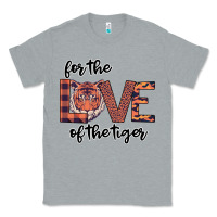 Heather Grey For The Love Of The Tiger Classic Tee - Bettercallsaul