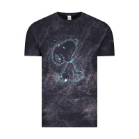 Cloud Black s.n.o.o.p.y stars Vintage Tee - linhVisuals