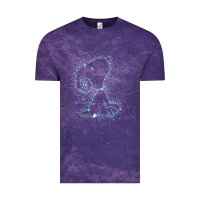 Cloud Purple s.n.o.o.p.y stars Vintage Tee - linhVisuals
