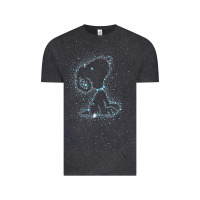 Vintage Black s.n.o.o.p.y stars Vintage Tee - linhVisuals