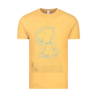 Vintage Mustard s.n.o.o.p.y stars Vintage Tee - linhVisuals