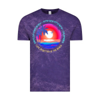 Cloud Purple san elijo state beach t  shirt san elijo state beach, encinitas, calif Vintage Tee - linhVisuals