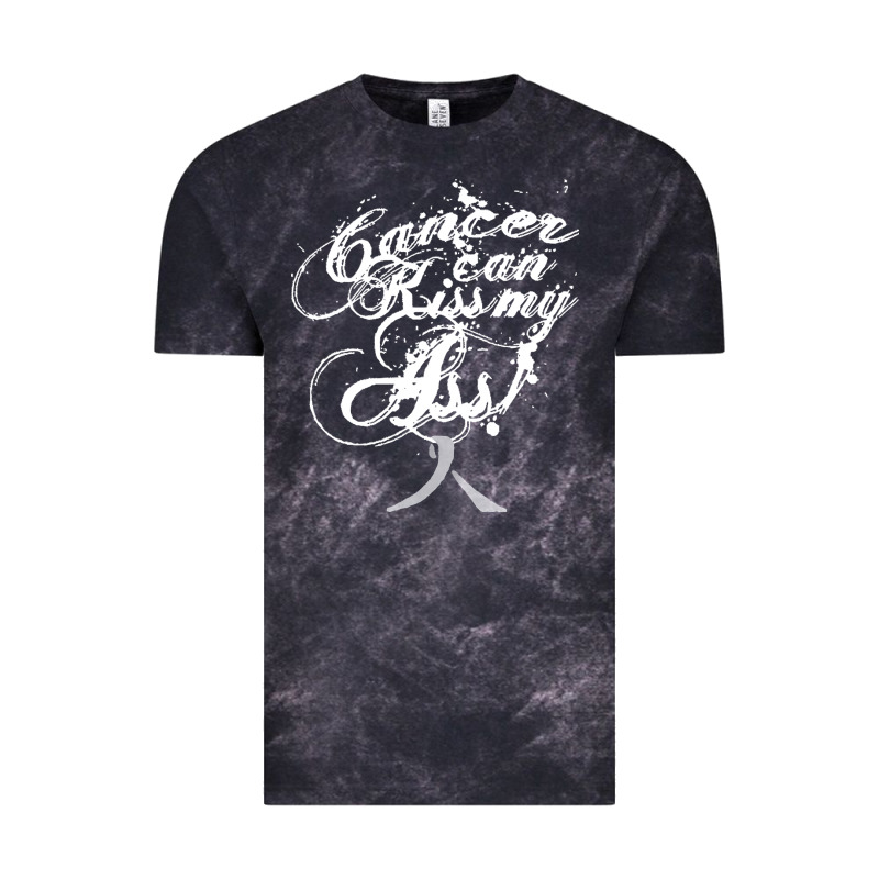 Brain Cancer T  Shirt Cancer Can Kiss My Ass! Brain ( Gray Ribbon) T Vintage Tee by linhVisuals | Teevron